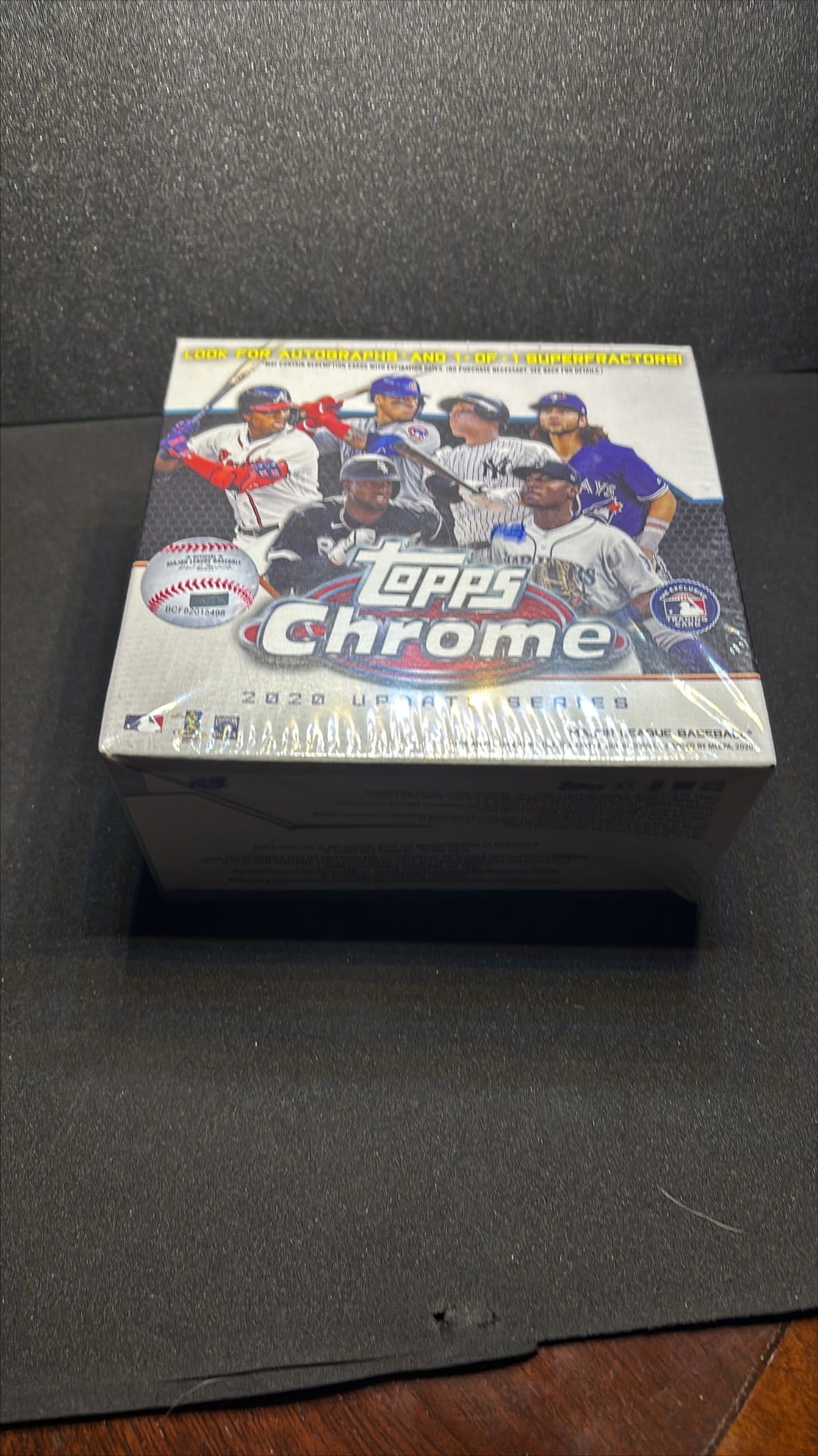 2020 Topps Chrome Update Series 28 Cards (Baseball) – Factory Sealed: Factory sealed, unopened 2020 Topps Chrome Update Series 28 Cards (Baseball). Sold as one (1) box/set.