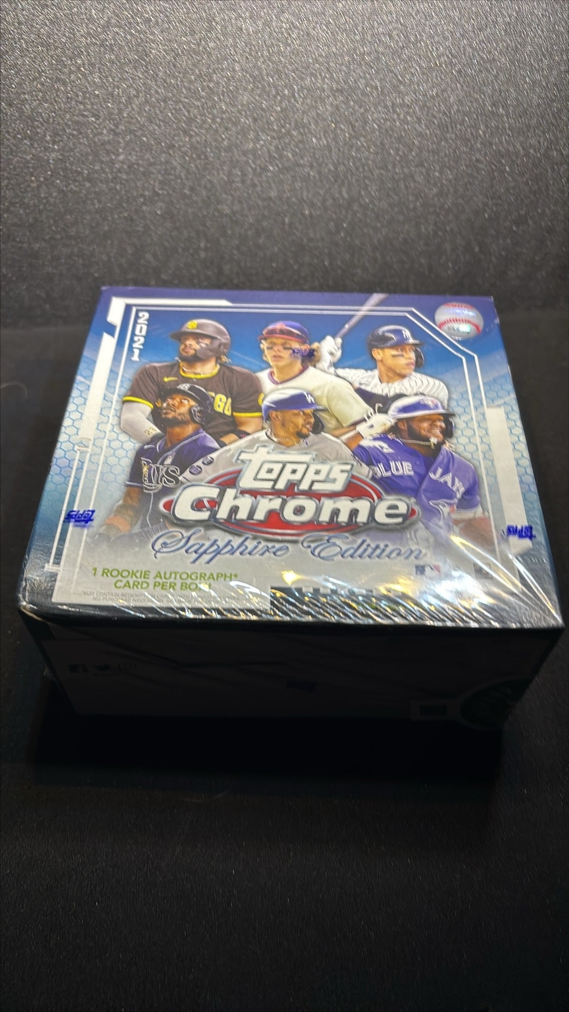 2021 Topps Chrome Sapphire Edition 32 Cards (Baseball) – Factory Sealed: Factory sealed, unopened 2021 Topps Chrome Sapphire Edition 32 Cards (Baseball). Sold as one (1) box/set.