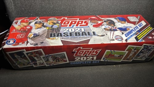 2021 Topps Complete Set Complete Set (Baseball) – Factory Sealed