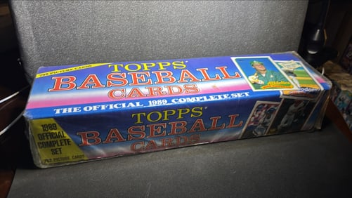 1989 Topps Complete Set Complete Set (Baseball) – Factory Sealed