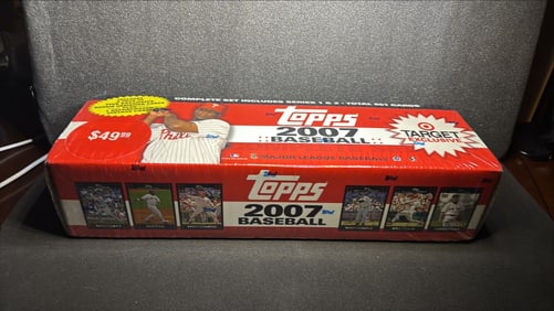 2007 Topps Complete Set Complete Set (Baseball) – Factory Sealed