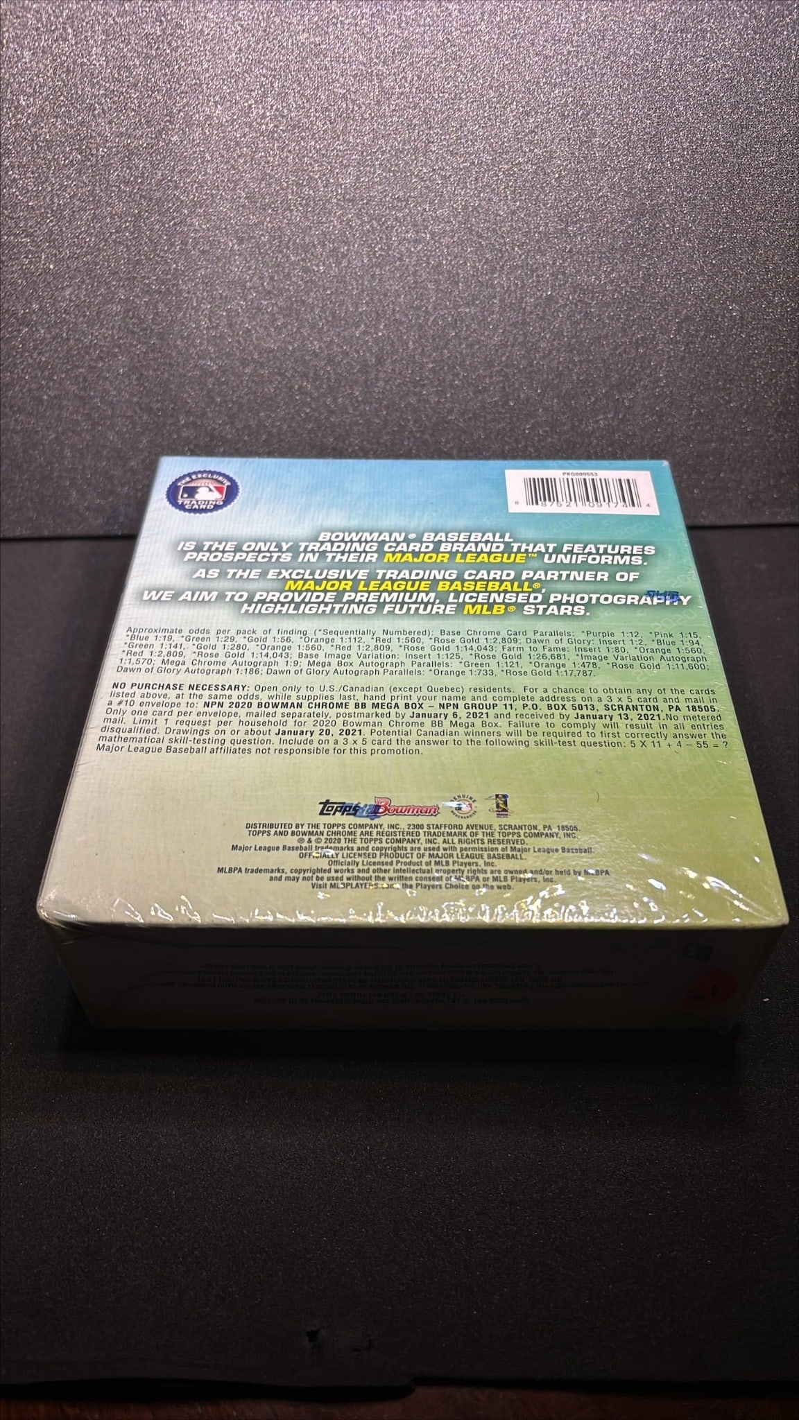 2020 Bowman Chrome Mega Box (Baseball) – Factory Sealed (1 of 2)