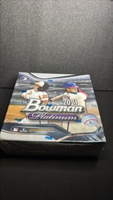 2021 Bowman Platinum Mega Box (Baseball) – Factory Sealed