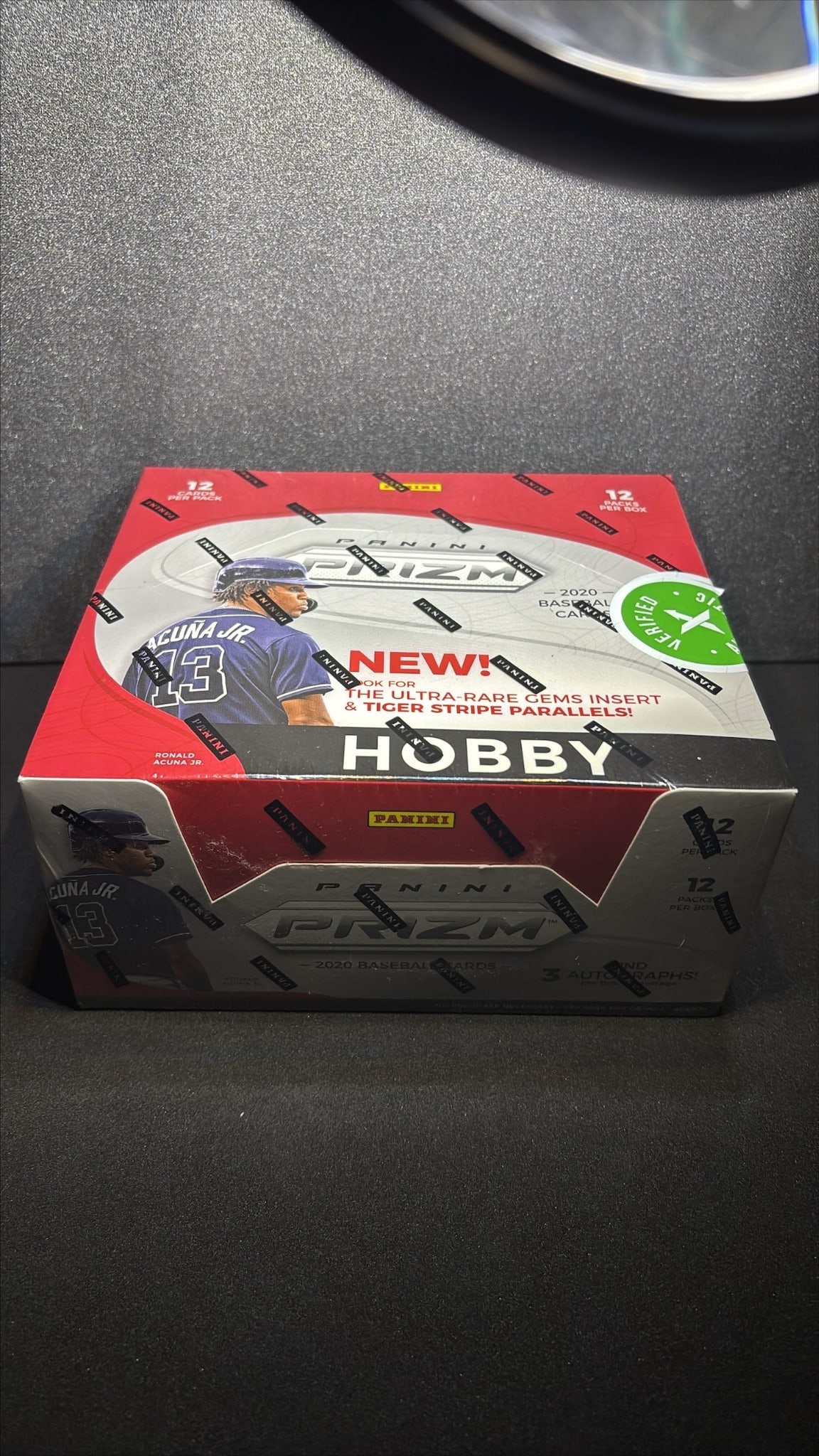 2020 Prizm Hobby Box (Baseball) – Factory Sealed: Factory sealed, unopened 2020 Prizm Hobby Box (Baseball). Sold as one (1) box/set.
