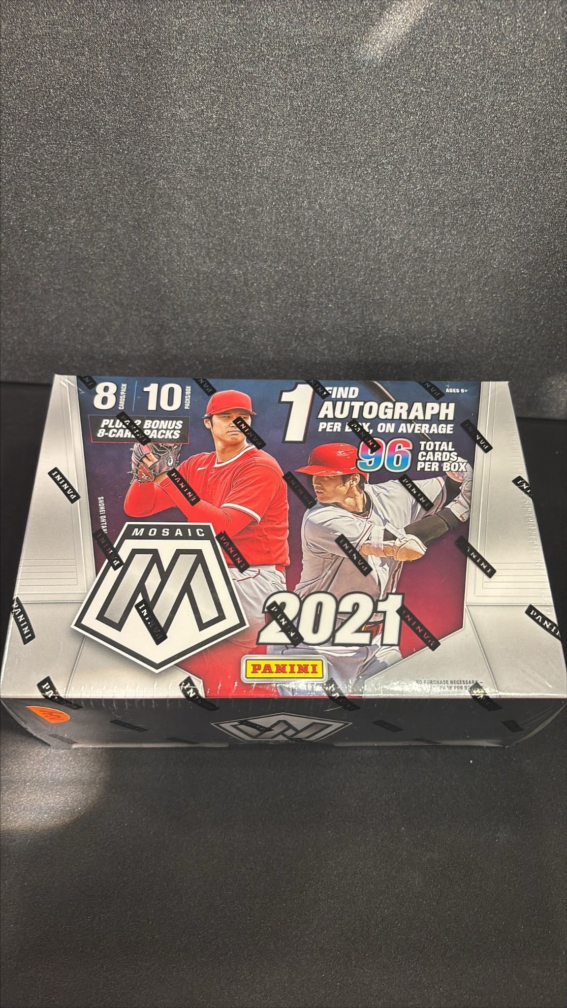 2021 Mosaic 96 Cards (Baseball) – Factory Sealed: Factory sealed, unopened 2021 Mosaic 96 Cards (Baseball). Sold as one (1) box/set.