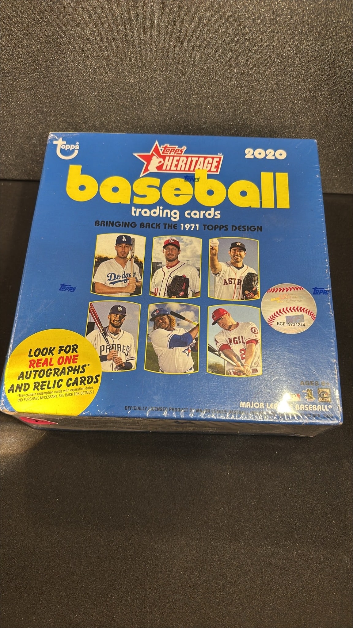 2020 Topps Heritage 138 Cards (Baseball) – Factory Sealed (1 of 2)