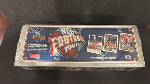 1991 NFL Football Complete Set (Football) – Factory Sealed