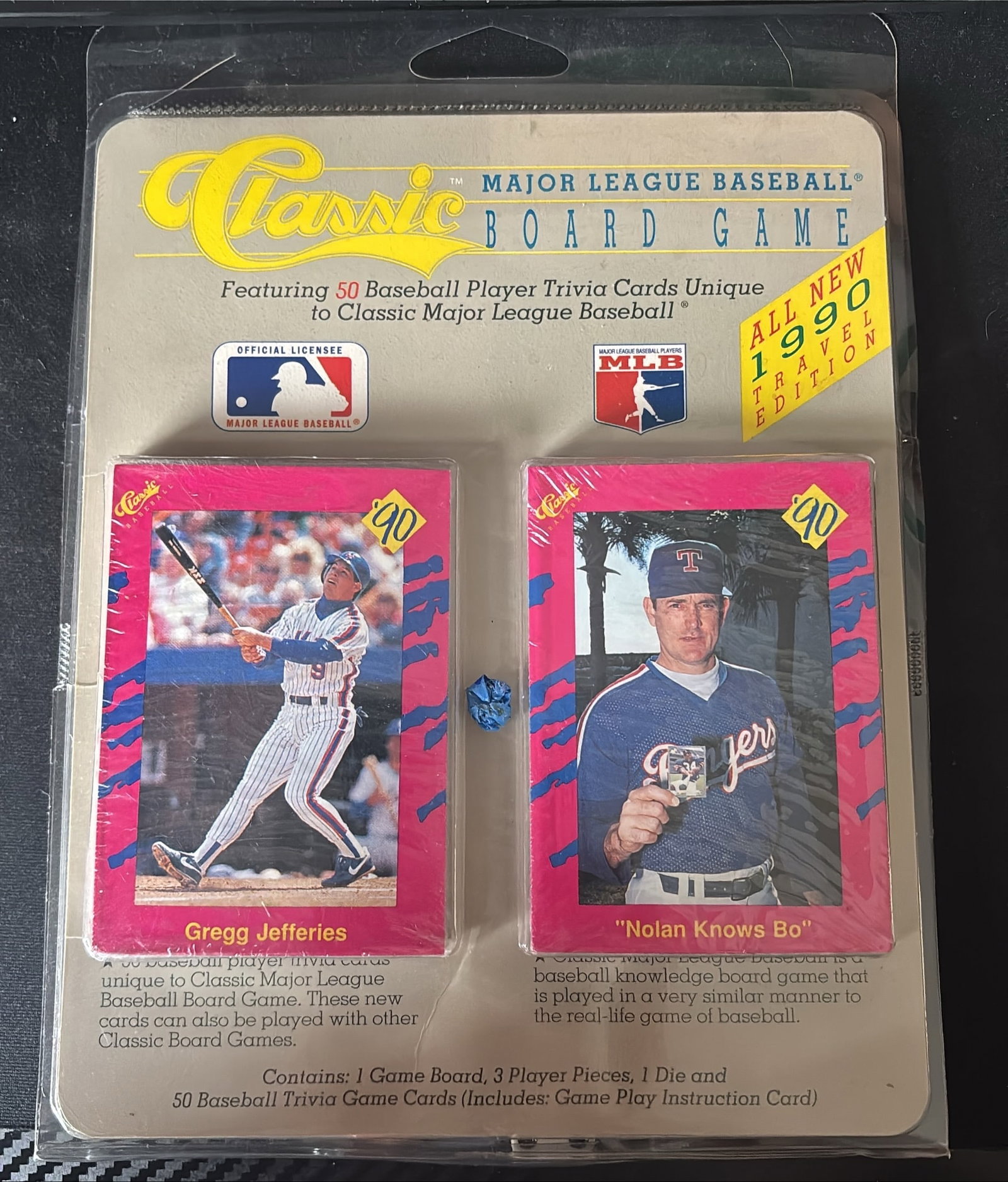1990 Classic Major League Baseball Board Game (Factory Sealed) — Includes 50 Trivia Cards (Gregg (1 of 2)