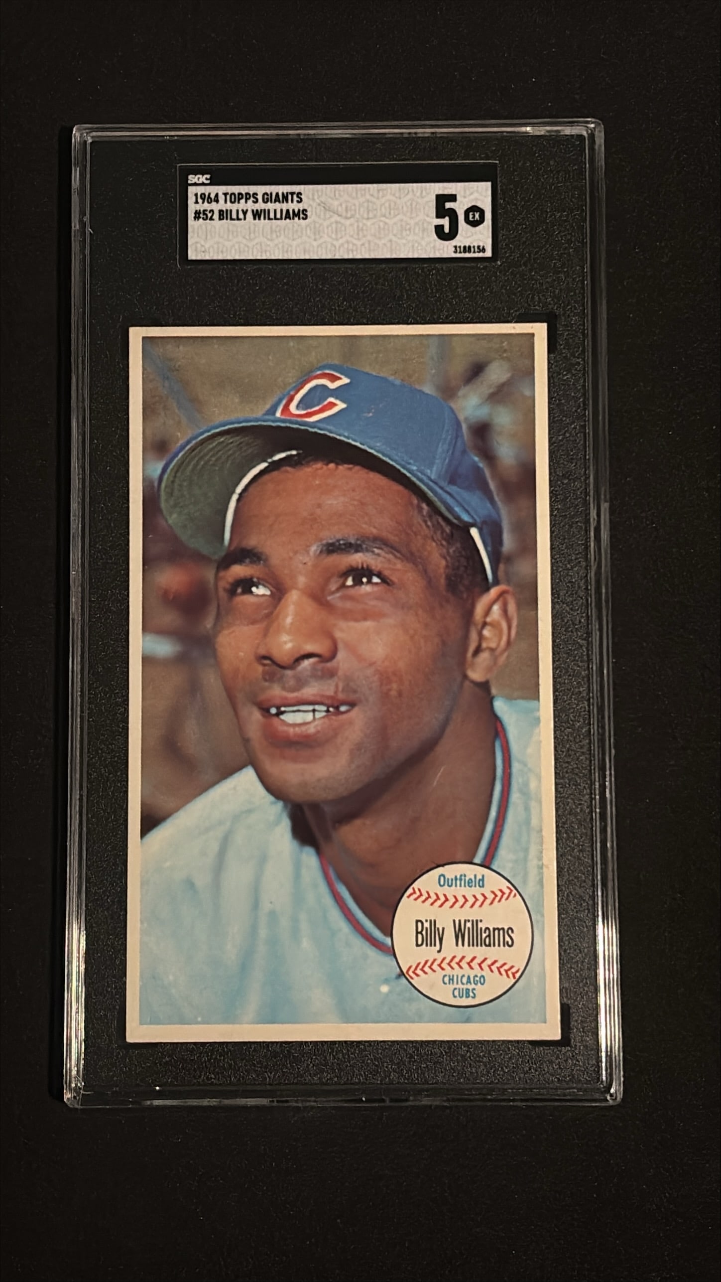 1964 Topps Giants #52 Billy Williams SGC 5 EX - Chicago Cubs (1 of 2)
