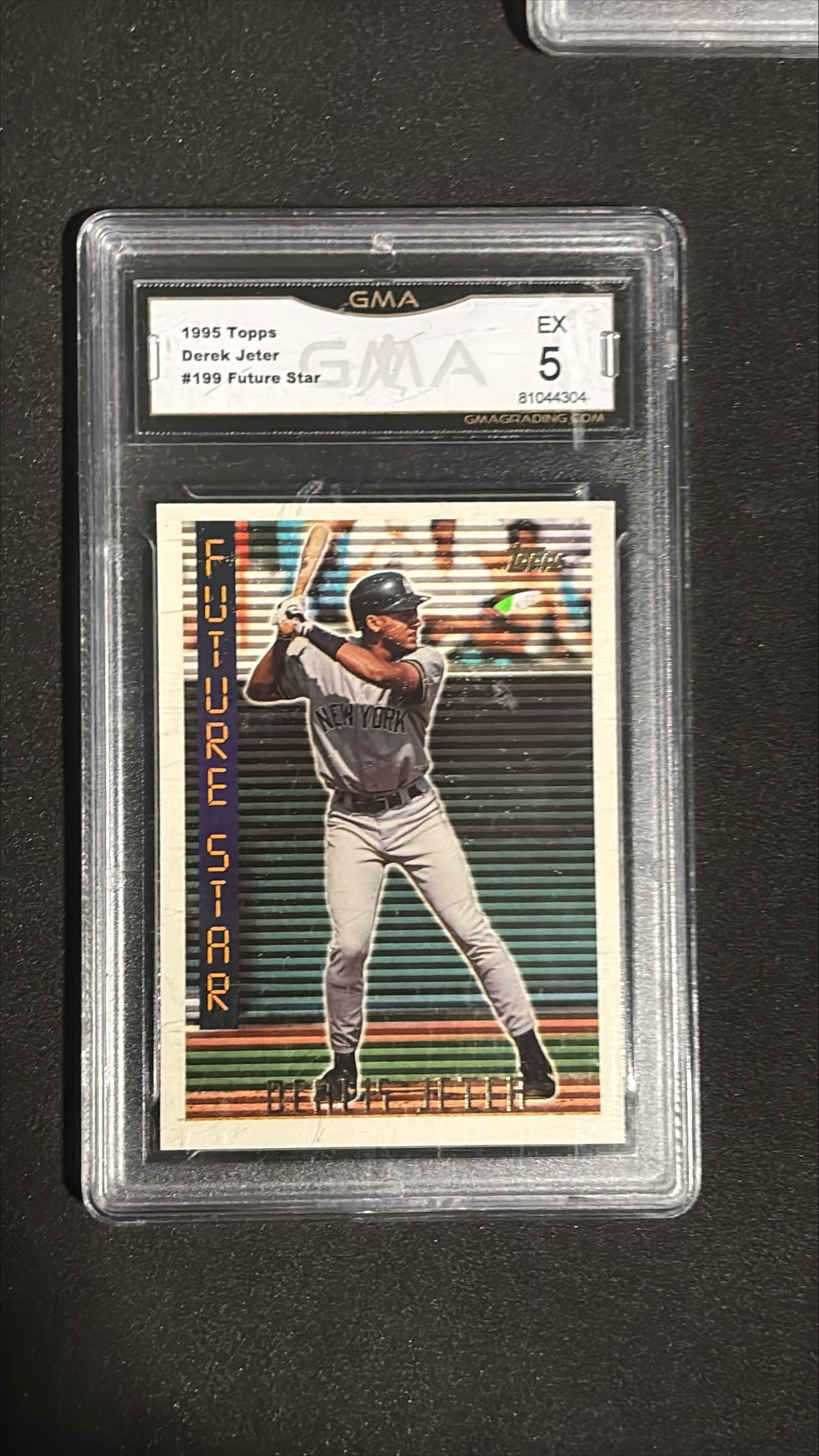 1995 Topps #199 Derek Jeter Future Star GMA 5 EX (1 of 2)