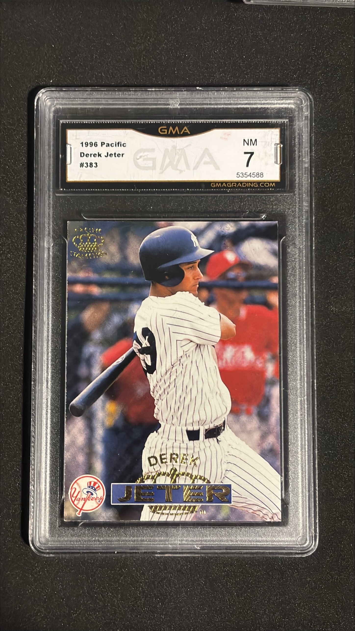 1996 Pacific #383 Derek Jeter GMA NM 7 (1 of 2)