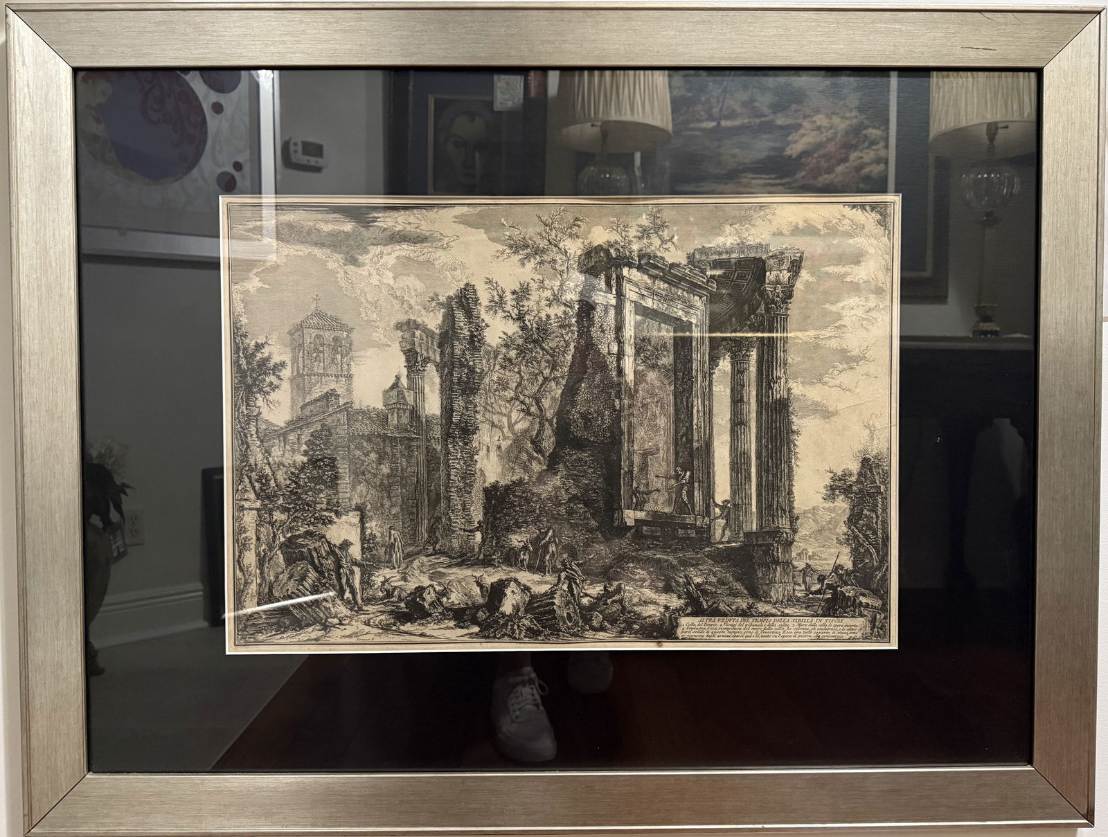 Giovanni Battista Piranesi Copperplate Engraving - "The Temple of the Sibyl at Tivoli" (1 of 6)