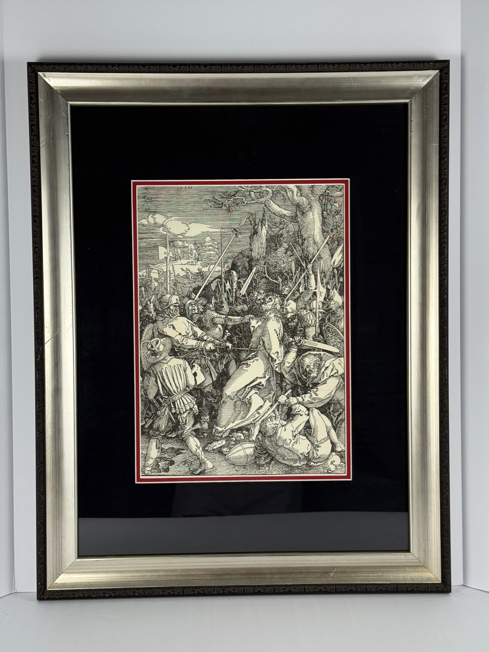 Albrecht Dürer “The Capture of Christ” Framed: Albrecht Dürer’s “The Capture of Christ” Framed. Original composition circa 1510 Piece measures27 3/4”T x 21 1/2”L x 1 1/4”D