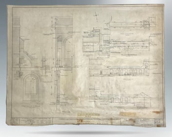 1929 - CORRIDOR BETWEEN MEDICAL/SURGICAL & CONTAGIOUS BLD.