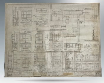 1929 - CABINET & WORK TABLE DETAILS