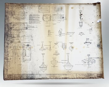 1929 - FIXTURE SHEET & ELECTRICAL
