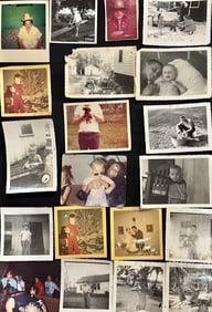 Lot of 167 Photographs, Funny Old American Family