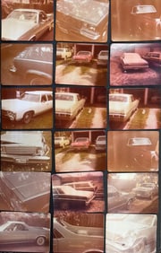 Lot of 76 Photographs, Going to the Car Show