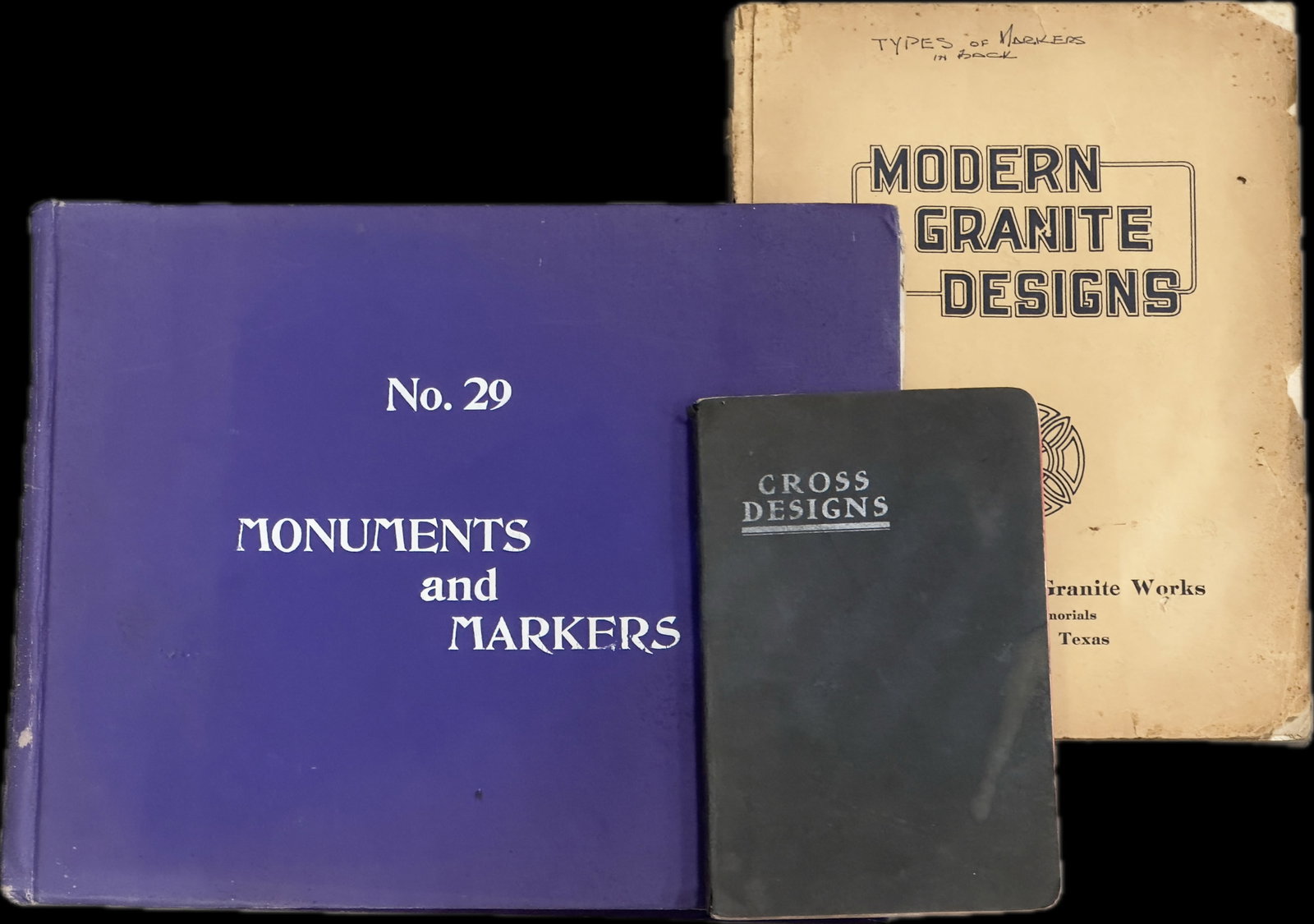 Rare Vintage Tombstone Catalog Archive - Stolz Granite Work - Macabre Memento Mori (1 of 3)