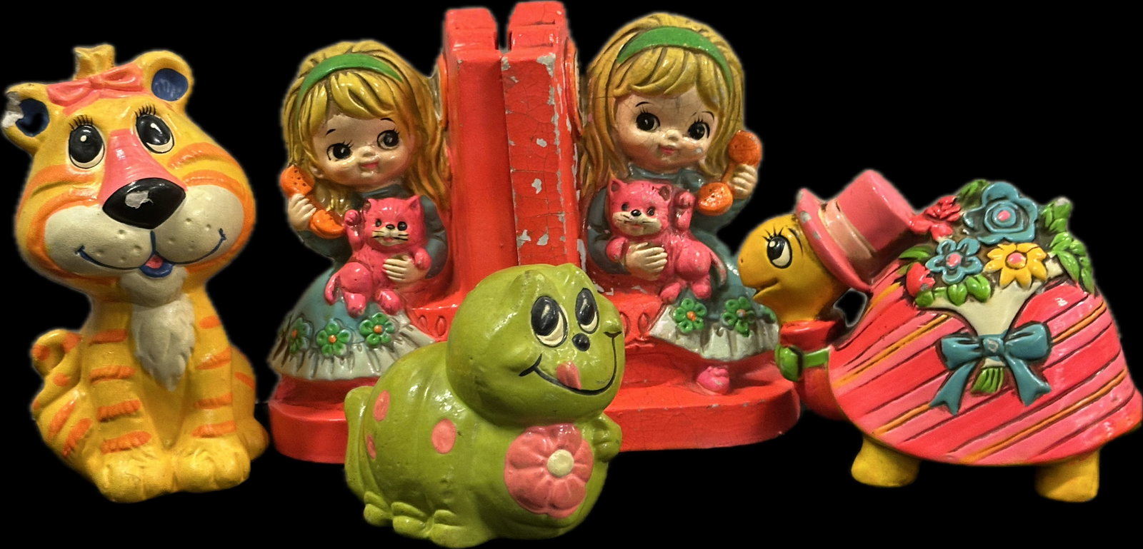 Lot of 6, Vintage ‘Holiday Fare’ Figurines (1 of 5)