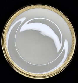 Set of 20 Lenox Aristocrat Gold Trim Dessert Plate