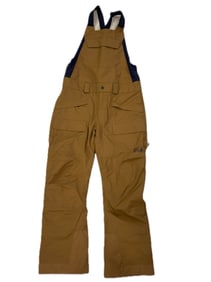 Mountain Hardwear Men's Brown Bib Overalls (Med)