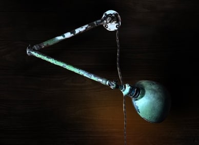 Vintage Industrial Articulating Task Lamp