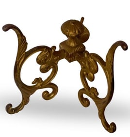 Antique Gilt Bronze Ornate Wall Hooks