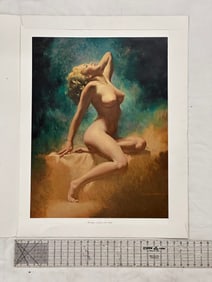 Earl Moran 'Marilyn: Lady in the Light' Signed/Provenance