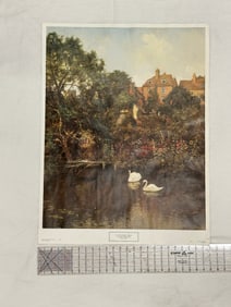 Vintage Print of 'Old Chelsea, Surrey'