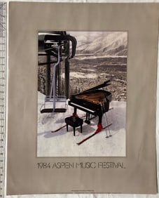 1984 Aspen Music Festival Poster
