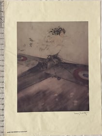 Louis Icart 'Over the Wings' Art Print