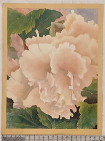 Vintage Floral Watercolor Painting