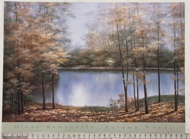 Diane Romanello 'Autumn Woods' Print