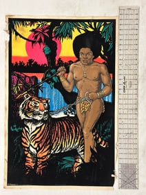 Vintage 1970s 'The Hunter' Poster by Pro Arts Inc.