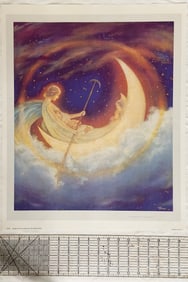 Hugh Williams 'The Moon Boat to Dreamland' Print