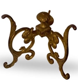 Antique Gilt Bronze Ornate Wall Hooks