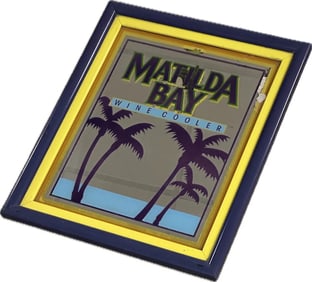 Vintage Matilda Bay Wine Cooler Advertising Mirror