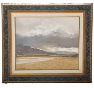Nuage et Sable by Hugues Pissarro Dit Pomie, Oil on Canvas