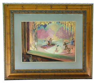 Les Ballets Russes by Ludovic-Rodo Pissarro, Gouache and Watercolor on Paper