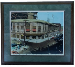 Forbes Field - Framed Lithograph