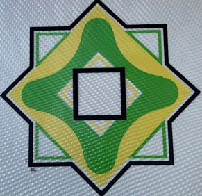Abstract Geometric - Mimo, Silkscreen/Serigraph, A.P.
