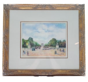Paris Ies Champs Elysees - Anne De Vernac, Pastel