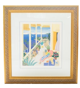 Gustavia - Thomas McKnight, Silkscreen print on paper