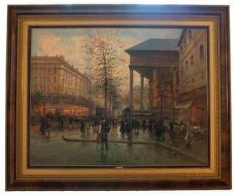 Untitled - E. Payes, Oil on Canvas
