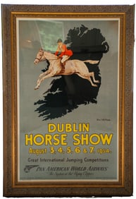 Dublin Horse Show - Olive Whitmore, Lithographic Poster