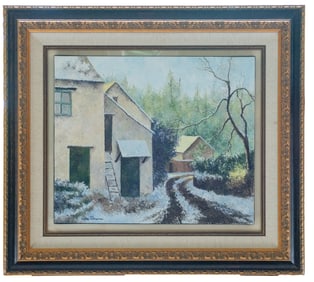 Untitled - Leila Pissarro, Oil on Canvas