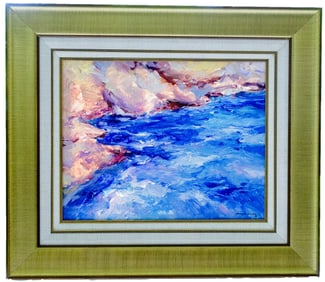 Macy Rocks - Jose Antonio Pineda Bueno, Oil on Canvas