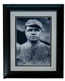 Babe Ruth - Boston Red Sox Era, Framed Photograph