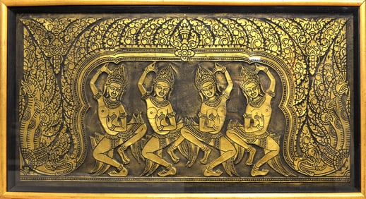 Celestial Dancers - Artist Unknown, Engraving